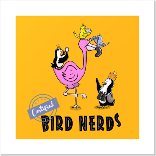 Certified Bird Nerd! Posters and Art